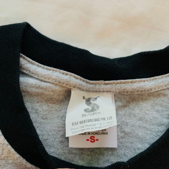 Shrek the Musical Men's Grey T-Shirt - Picture 3 of 9